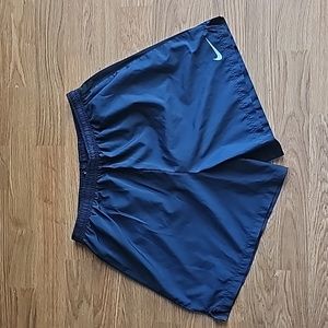 Nike Dri-Fit Navy Blue Running Shorts Women's Size Medium